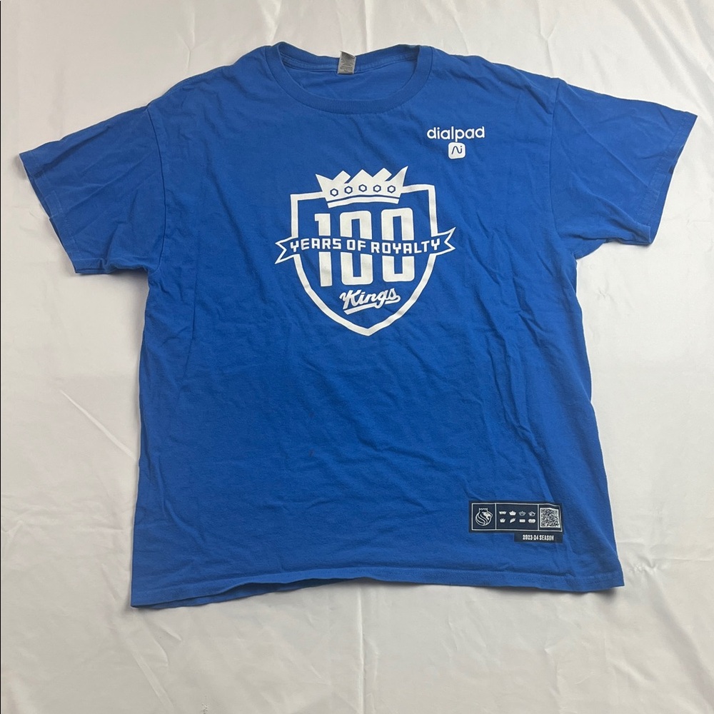 Blue Graphic T-Shirt Kings